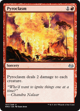 Pyroclasm - Modern Masters 2017 Spoiler