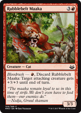 Rubblebelt Maaka - Modern Masters 2017 Spoiler