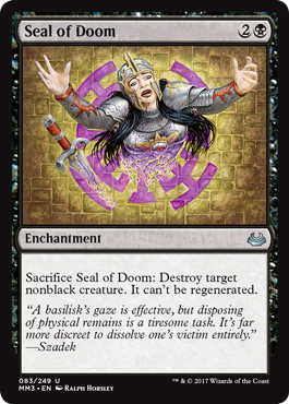 Seal of Doom - Modern Masters 2017 Spoiler