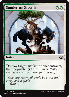 Sundering Growth - Modern Masters 2017 Spoiler