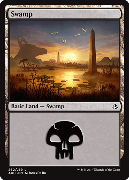 Swamp 3 - Amonkhet Spoiler