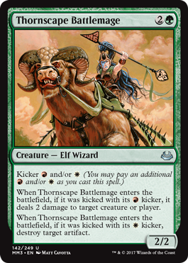 Thornscape Battlemage - Modern Masters 2017 Spoiler