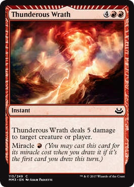 Thunderous Wrath - Modern Masters 2017 Spoiler