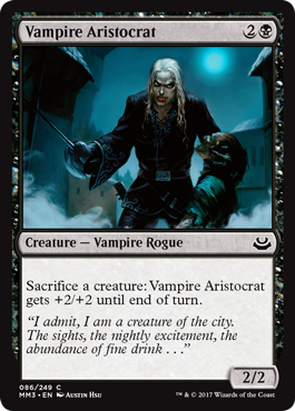 Vampire Aristocrat - Modern Masters 2017 Spoiler