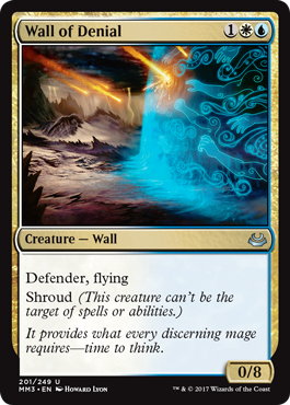 Wall of Denial - Modern Masters 2017 Spoiler