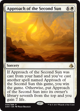 Approach of the Second Sun - Amonkhet Spoiler