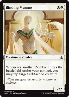 Binding Mummy - Amonkhet Spoiler