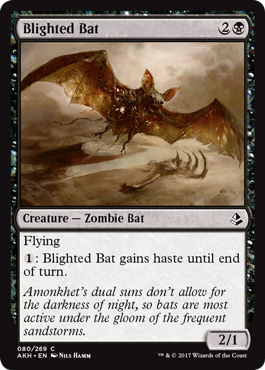 Blighted Bat - Amonkhet Spoiler