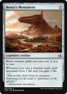 Bontu's Monument - Amonkhet Spoiler