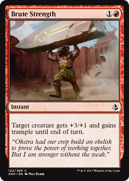 Brute Strength - Amonkhet Spoiler