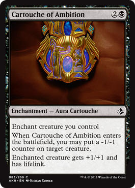 Cartouche of Ambition - Amonkhet Spoiler