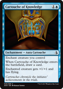 Cartouche of Knowledge - Amonkhet Spoiler