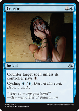 Censor - Amonkhet Spoiler