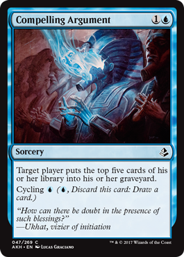 Compelling Argument - Amonkhet Spoiler