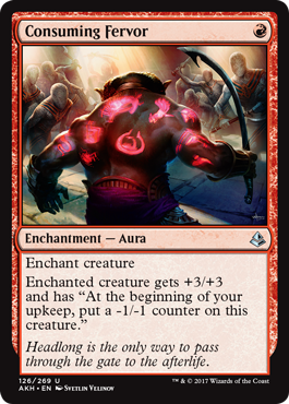 Consuming Fervor - Amonkhet Spoiler