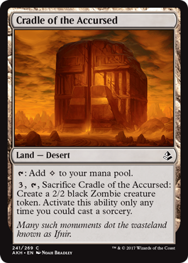 Cradle of the Accursed - Amonkhet Spoiler
