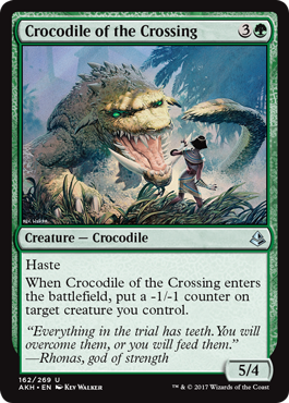 Crocodile of the Crossing - Amonkhet Spoiler