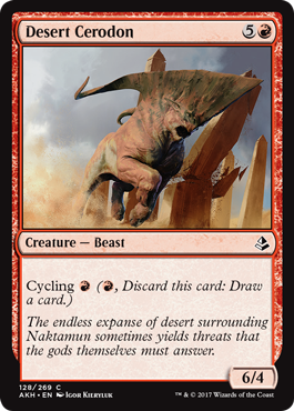 Desert Cerodon - Amonkhet Spoiler