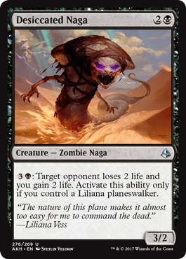 Desiccated Naga - Amonkhet Spoiler