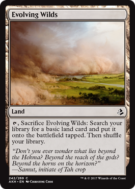 Evolving Wilds - Amonkhet Spoiler