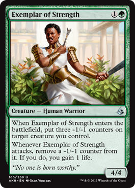 Exemplar of Strength - Amonkhet Spoiler