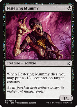 Festering Mummy - Amonkhet Spoiler