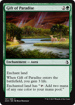 Gift of Paradise - Amonkhet Spoiler