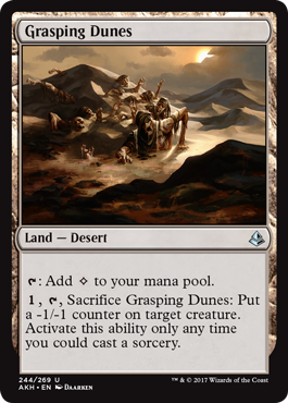 Grasping Dunes - Amonkhet Spoiler