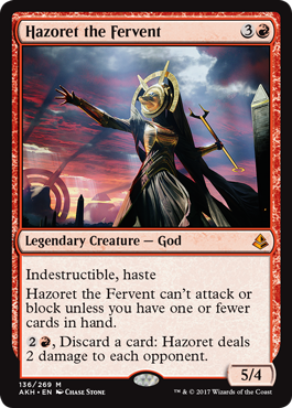 Hazoret the Fervent - Amonkhet Spoiler