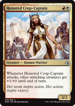 Honored Crop-Captain - Amonkhet Spoiler