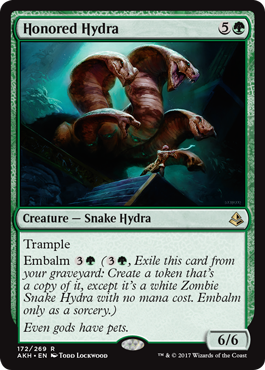 Honored Hydra - Amonkhet Spoiler