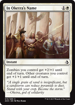 In Oketra's Name - Amonkhet Spoiler