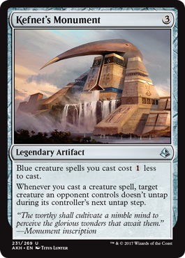 Kefnet's Monument - Amonkhet Spoiler