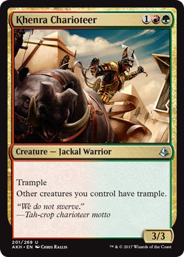 Khenra Charioteer - Amonkhet Spoiler