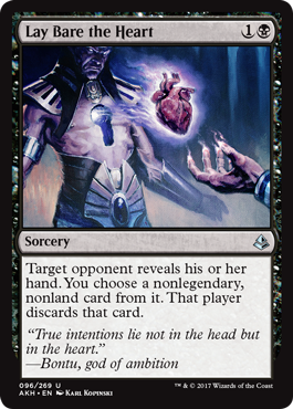 Lay Bare the Heart - Amonkhet Spoiler