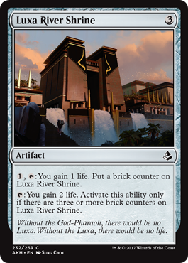 Luxa River Shrine - Amonkhet Spoiler