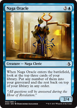 Naga Oracle - Amonkhet Spoiler