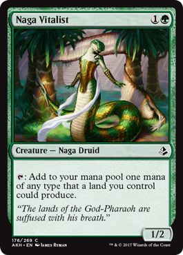 Naga Vitalist - Amonkhet Spoiler