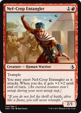 Nef-Crop Entangler - Amonkhet Spoiler