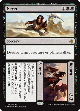 Never - Return - Amonkhet Spoiler