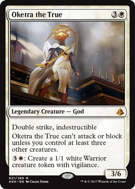 Oketra the True - Amonkhet Spoiler