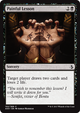 Painful Lesson - Amonkhet Spoiler