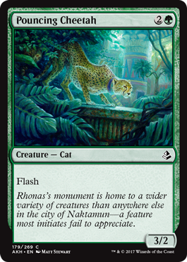 Pouncing Cheetah - Amonkhet Spoiler