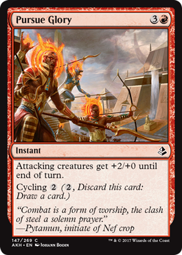 Pursue Glory - Amonkhet Spoiler