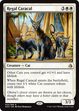 Regal Caracal - Amonkhet Spoiler