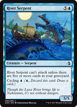 River Serpent - Amonkhet Spoiler