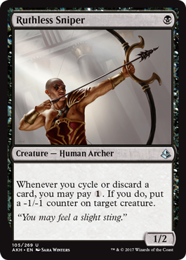 Ruthless Sniper - Amonkhet Spoiler