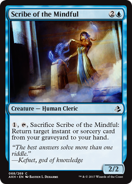 Scribe of the Mindful - Amonkhet Spoiler