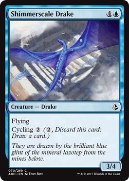 Shimmerscale Drake - Amonkhet Spoiler