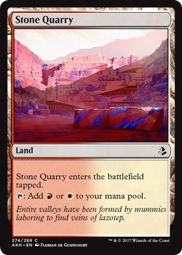 Stone Quarry - Amonkhet Spoiler